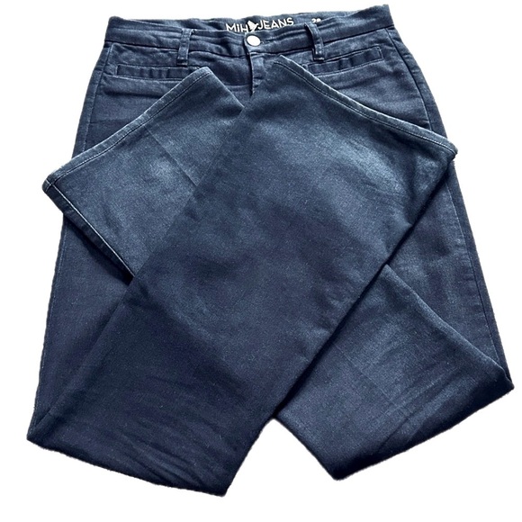 👖👠 M.I.H London Marrakesh Raw Blue Kick Flare Jeans |‎ Women’s 28 Retro 70s - Picture 3 of 8